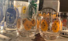 Glassware of various sizes and designs