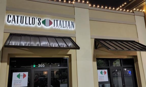 The exterior of Catullo's Italian 