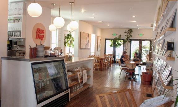 Another interior view of the Sunday restaurant