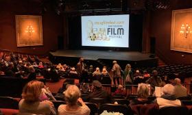Lewis Auditorium during one of the events at the St. Augustine Film Festival