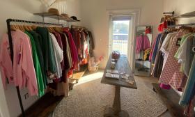 The shop/boutique section upstairs