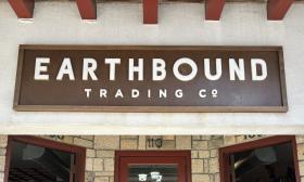 The Earthbound shop sign