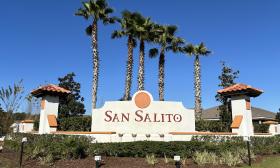 The San Salito entrance sign