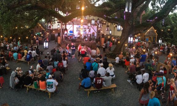 A night concert held at the Music Park