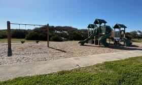 The playground area at North Beach park