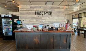 The front counter at the eatery
