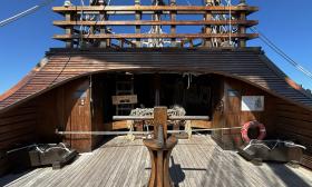 The main deck of the Nao Trinidad