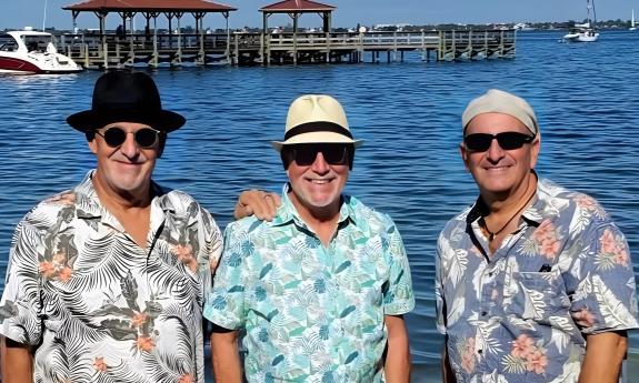 The three members of the Highway 1 band