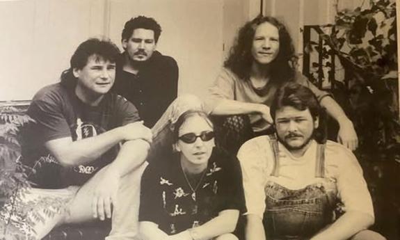 Early image of the Glass Camels band