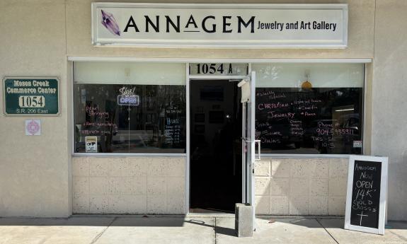 The exterior of Annagem Jewelry & Art Gallery