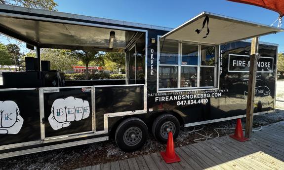 The Fire & Smoke BBQ Company food truck