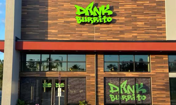 Dank Burrito's storefront in Ponte Vedra