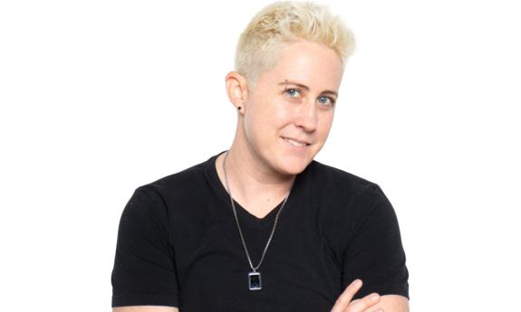 headshot of songwriter Kristen Merlin