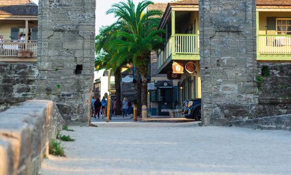 St. Augustine's City Gate, taken by See America Tours