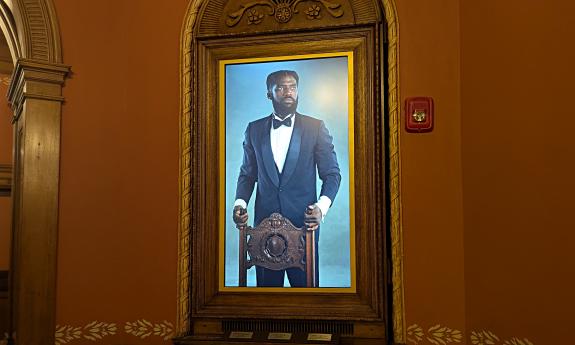 A video presentation featuring three staff members of Flagler's Ponce de Leon Hotel