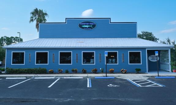 The exterior of Kingfish Grill