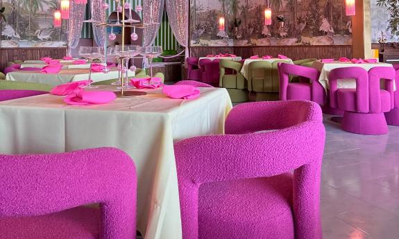 The inside dining area at Ponte Vedra Wine Bar & Restaurant