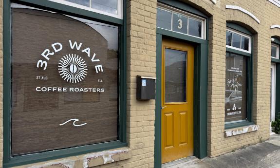 The exterior of 3rd Wave Coffee Roasters