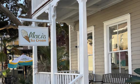 The exterior of Maci's on Charlotte Street