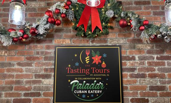The Tasting Tours and Paladar's sign