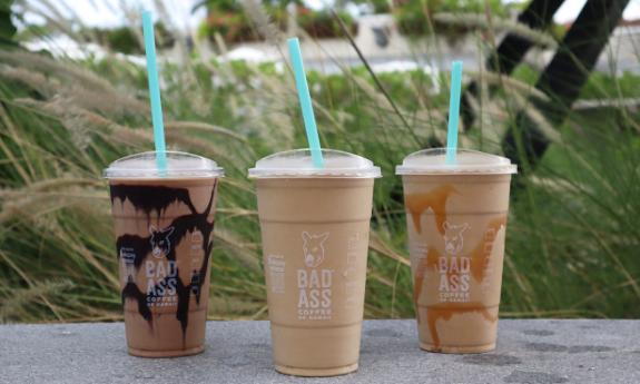 Various frozen coffee drinks