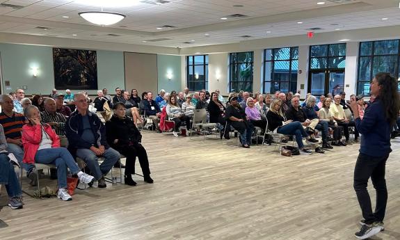 An indoor program set up by Wild Lessons