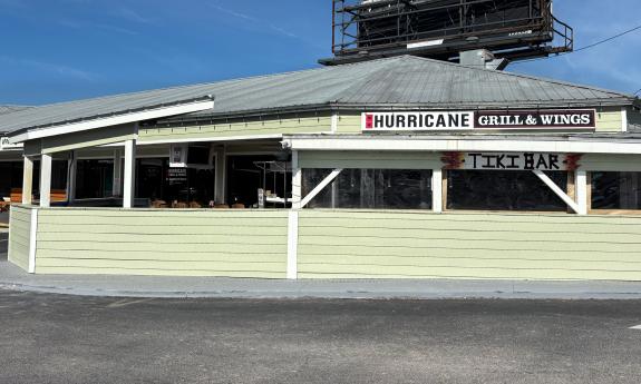 The exterior of Hurricane Grill & Wings