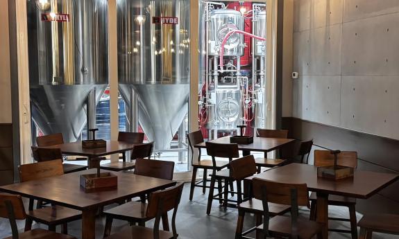 A cider-making room at Cidersmith