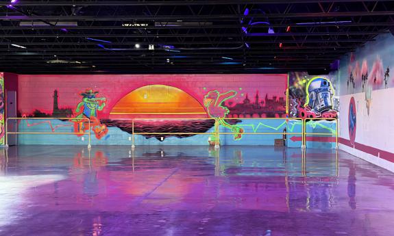 Ponce de le Rollin' and the skating rink area