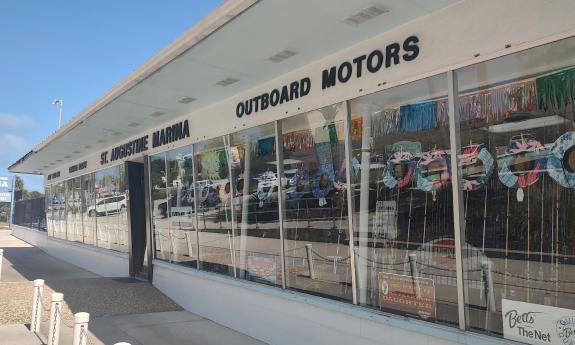 The entry at St. Augustine Marina in Vilano