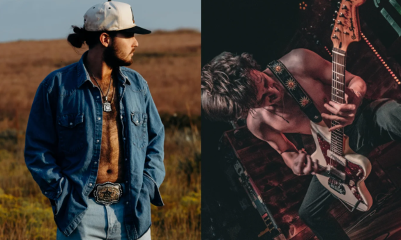 Sterling Elza Cole Barnhill pose for fans. 