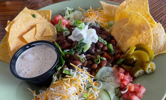Back 40 A1A signature chili salad