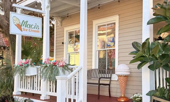 The storefront of Maci's