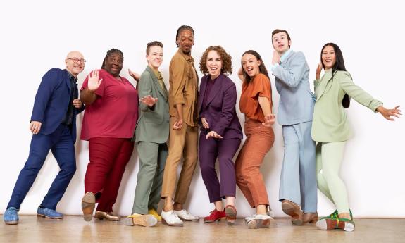 The lead dancers of Chicago Tap Theatre in 2026