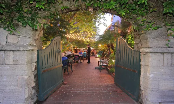 Harry's Courtyard Entrance