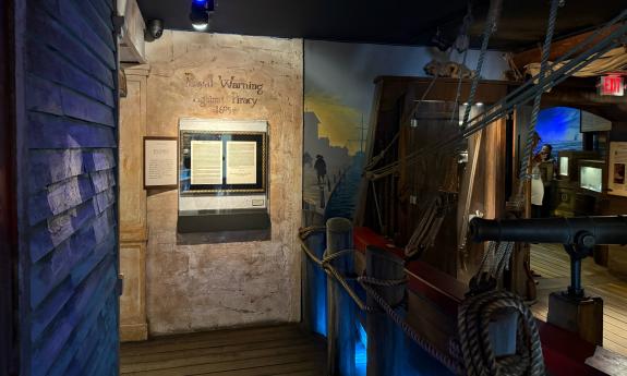 A section of the Pirate and Treasure Museum in St. Augustine