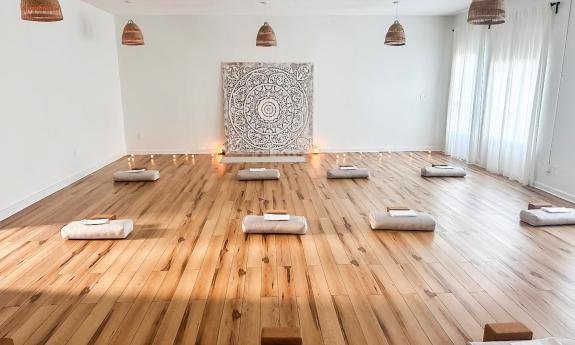 The open space used for various sessions