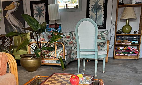 Sofa seating at Spinster Abbott's Taproom