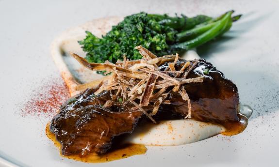 The Wagyu Short Ribs dish