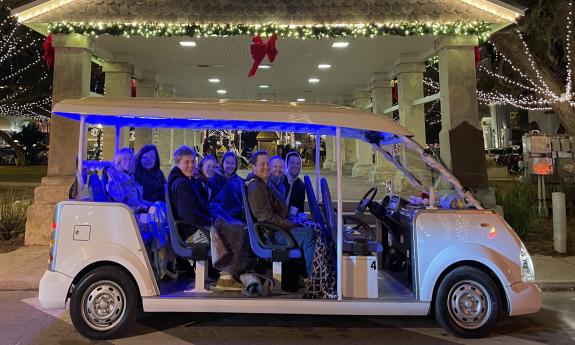 Pineapple Ride and Tour Nights of Lights Tour