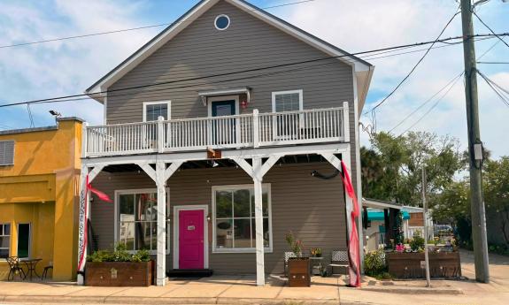 The exterior of the bakery on West King Street