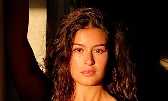 Singer Lani Sosa closeup in sunlight