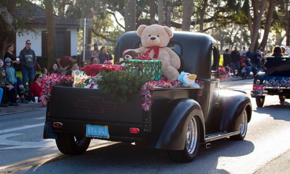 The Christmas Parade in St. Augustine has been a tradition for over 60 years.