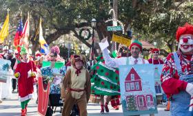The Christmas Parade in St. Augustine has been a tradition for over 60 years.