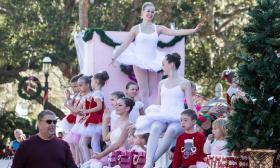 The Christmas Parade in St. Augustine has been a tradition for over 60 years.