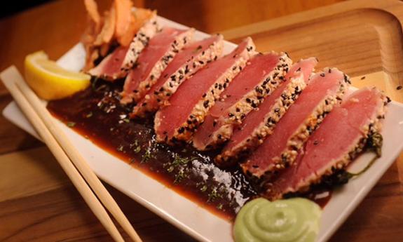 The ahi tuna at Sunset Grille, one of the participating restaurants in St. Augustine Restaurant Week.