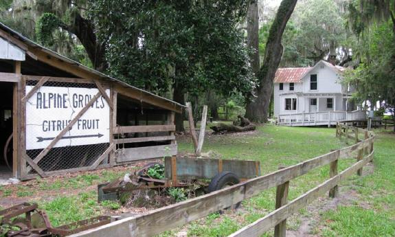 Alpine Groves Park hosts a birthday celebration for American naturalist William Bartram in St. Johns County Florida.