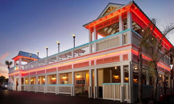 The Sunset Grille is a popular spot for fresh seafood and happy drinking in St. Augustine Beach.