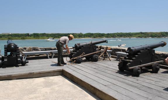 Fort Matanzas' Cannons