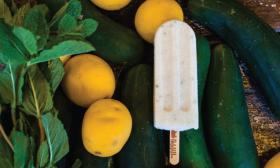 The Hyppo offers gourmet popsicles in tons of flavors -- cucumber lemon mint is picture.